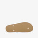 Dames teenslippers met print beige