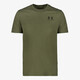 UA Left Chest Logo heren T-shirt donkergroen