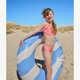 Meisjes bikini roze met print