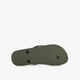 Heren teenslippers groen zwart