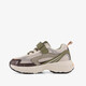 Jongens dad sneakers beige groen