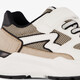 Jongens sneakers beige wit