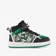 Jongens hoge sneakers zwart groen