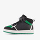 Jongens hoge sneakers zwart groen