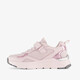 Meisjes sneakers lichtroze metallic