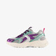 Meisjes dad sneakers blauw paars