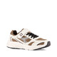 Jongens sneakers wit bruin