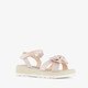 Meisjes sandalen met glitters en strikje