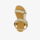 Meisjes sandalen goudkleurig