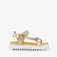 Meisjes sandalen goudkleurig
