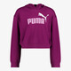 ESS 2 Color No. 1 meisjes cropped hoodie roze