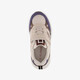 Meisjes sneakers beige paars