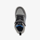 Hoge jongens sneakers grijs blauw
