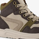 Hoge jongens sneakers bruin