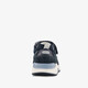 Suède jongens sneakers donkerblauw