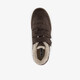Dames sneakers met teddy voering bruin