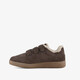 Dames sneakers met teddy voering bruin