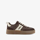 Dames sneakers donkerbruin