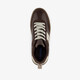 Dames sneakers donkerbruin