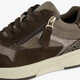 Dames sneakers donkerbruin