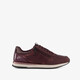 Dames sneakers met rits bordeauxrood