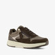 Dames sneakers donkerbruin