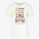 Dames T-shirt met opdruk wit