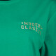 Dames T-shirt met backprint groen