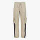 Jongens cargo joggingbroek beige