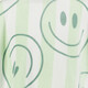 Smiley kinder zwemponcho met capuchon groen