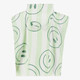 Smiley kinder zwemponcho met capuchon groen