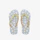 Meisjes teenslippers met madeliefjes