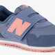 323 meisjes sneakers blauw roze