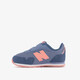 323 meisjes sneakers blauw roze