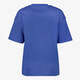 Oversized dames T-shirt blauw