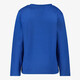 Jongens shirt met lange mouwen en lynx opdruk blauw