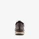 Dames sneakers met rits bruin