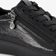 Dames sneakers zwart lak
