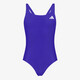 V-rug dames badpak blauw