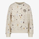 Jongens sweater met bosprint beige