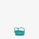 Dames teenslippers aqua blauw