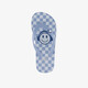 Kinder teenslippers met smiley blauw