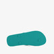 Dames teenslippers aqua blauw