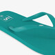 Dames teenslippers aqua blauw