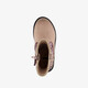 Leren meisjes cowboylaarzen roze beige