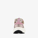 Leren meisjes sneakers bruin roze cheetah print