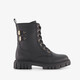 Meisjes veterboots zwart