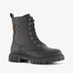 Meisjes veterboots zwart