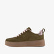 Dames sneakers donkergroen roze