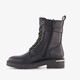 XX bij dames veterboots zwart